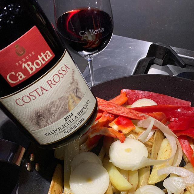 Cena a casa con #Ripasso da #Cabotta …#CostaRossa